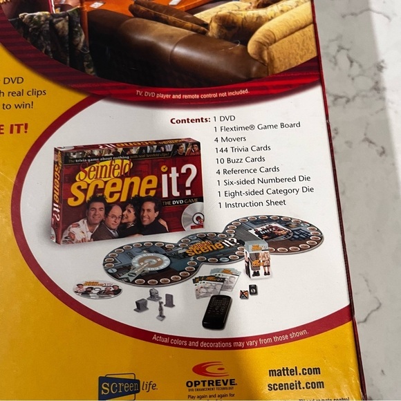 SEINFELD Scene It DVD Sealed Board Game 2008 Mattel - Picture 11 of 14